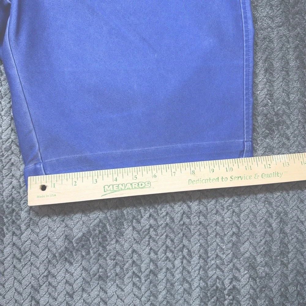 FootJoy Men's Golf Shorts 36 Blue Polyester Performance Casual Athletic Inseam 9
